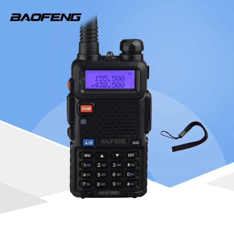 Portable Radio Set Baofeng UV-5R 5W Walkie Talkie UV5R Dual Band Handheld Two Way Radio Pofung UV 5R Walkie-Talkie For Hunting
Portable Radio Set Baofeng UV-5R 5W Walkie Talkie UV5R Dual Band Handheld Two Way Radio Pofung UV 5R Walkie-Talkie For Hunting