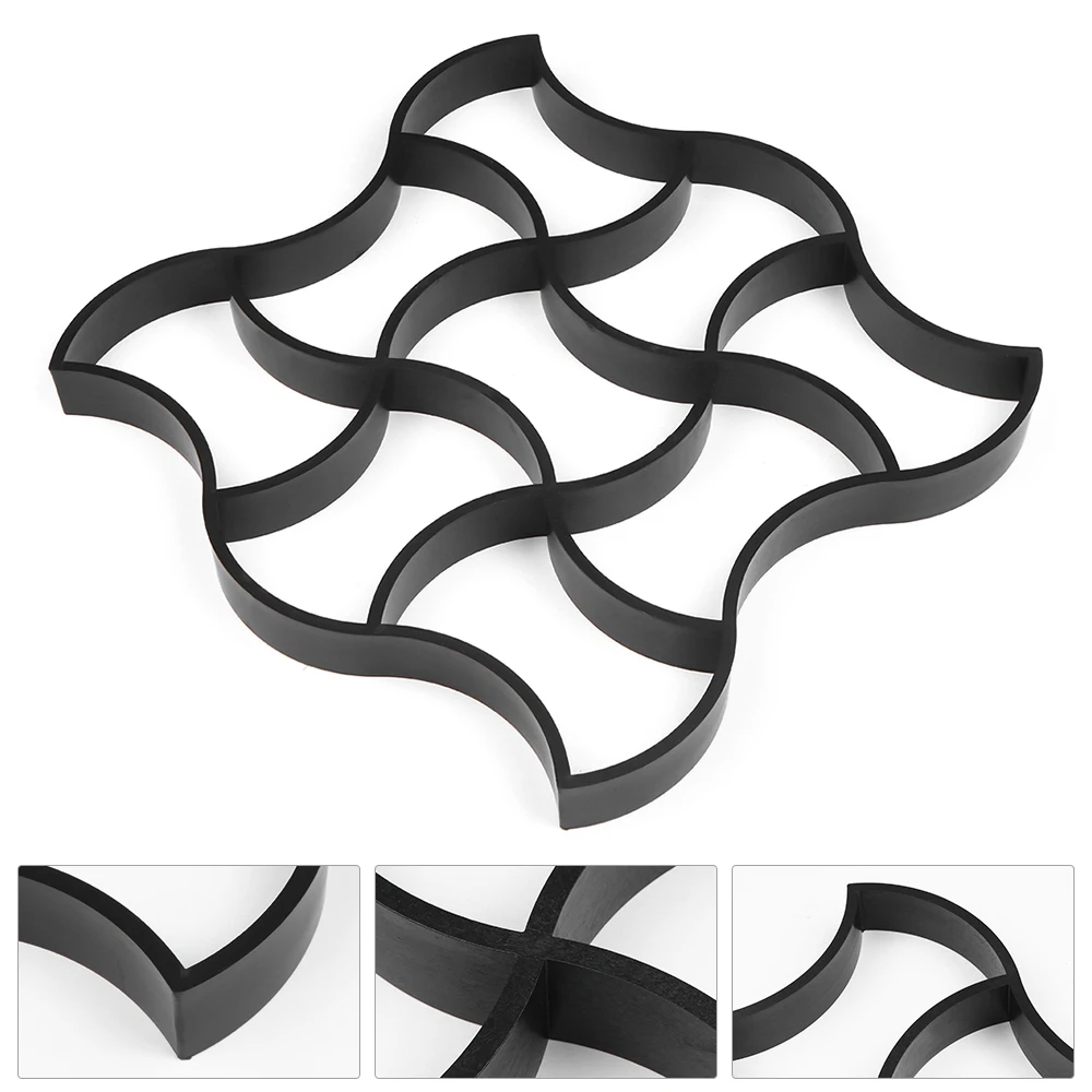 Plastic Path Maker Mold Manually Pavement Cement Brick Molds Garden Stone Road Concrete Molds Pavement for Garden Home
Plastic Path Maker Mold Manually Pavement Cement Brick Molds Garden Stone Road Concrete Molds Pavement for Garden Home