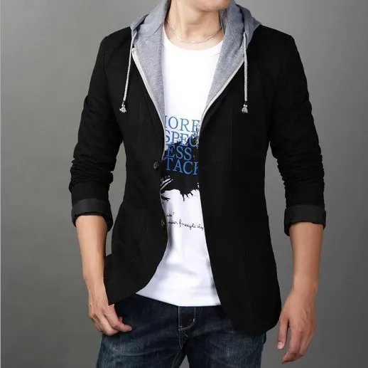 Mens Cotton Hooded Blazer Suit Jacket For Big Men Hood Blazer Black Khaki Male Blazer Masculino Terno Plus Size L-6XL 7XL 8XL
Mens Cotton Hooded Blazer Suit Jacket For Big Men Hood Blazer Black Khaki Male Blazer Masculino Terno Plus Size L-6XL 7XL 8XL