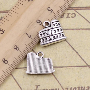 25pcs Charms Roman Colosseum Rome Italy 16x13mm Tibetan Pendants Antique Jewelry Making DIY Handmade Craft
25pcs Charms Roman Colosseum Rome Italy 16x13mm Tibetan Pendants Antique Jewelry Making DIY Handmade Craft