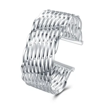 925 Sterling Silver Bracelet Chain Infinity Bracelet Women Link Tennis Bracelet Silver Jewelry 6.8cm Open Mesh Bracelet Women
925 Sterling Silver Bracelet Chain Infinity Bracelet Women Link Tennis Bracelet Silver Jewelry 6.8cm Open Mesh Bracelet Women