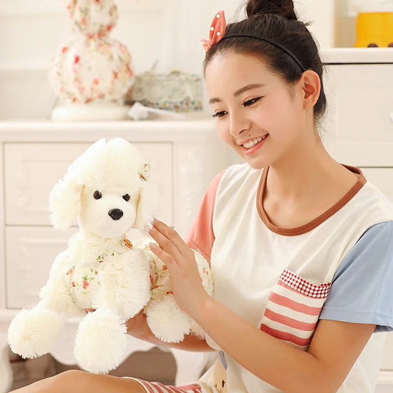 One Piece Hot Sale Cute Poodle Dog Plush Toy Soft Teddy Dog Toys Puppet Doll Pure White Poodle Dogs Dolls
One Piece Hot Sale Cute Poodle Dog Plush Toy Soft Teddy Dog Toys Puppet Doll Pure White Poodle Dogs Dolls