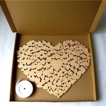 2018 Guestbook Wedding Guest Book Wooden Heart Guest Message Board Alternative Hanging Wedding Decoration Card 45*35*0.5 cm
2018 Guestbook Wedding Guest Book Wooden Heart Guest Message Board Alternative Hanging Wedding Decoration Card 45*35*0.5 cm
