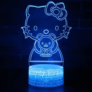 Cartoon cat theme 3D Lamp LED night light 7 Color Change Touch Mood Lamp Christmas present Dropshippping
Cartoon cat theme 3D Lamp LED night light 7 Color Change Touch Mood Lamp Christmas present Dropshippping