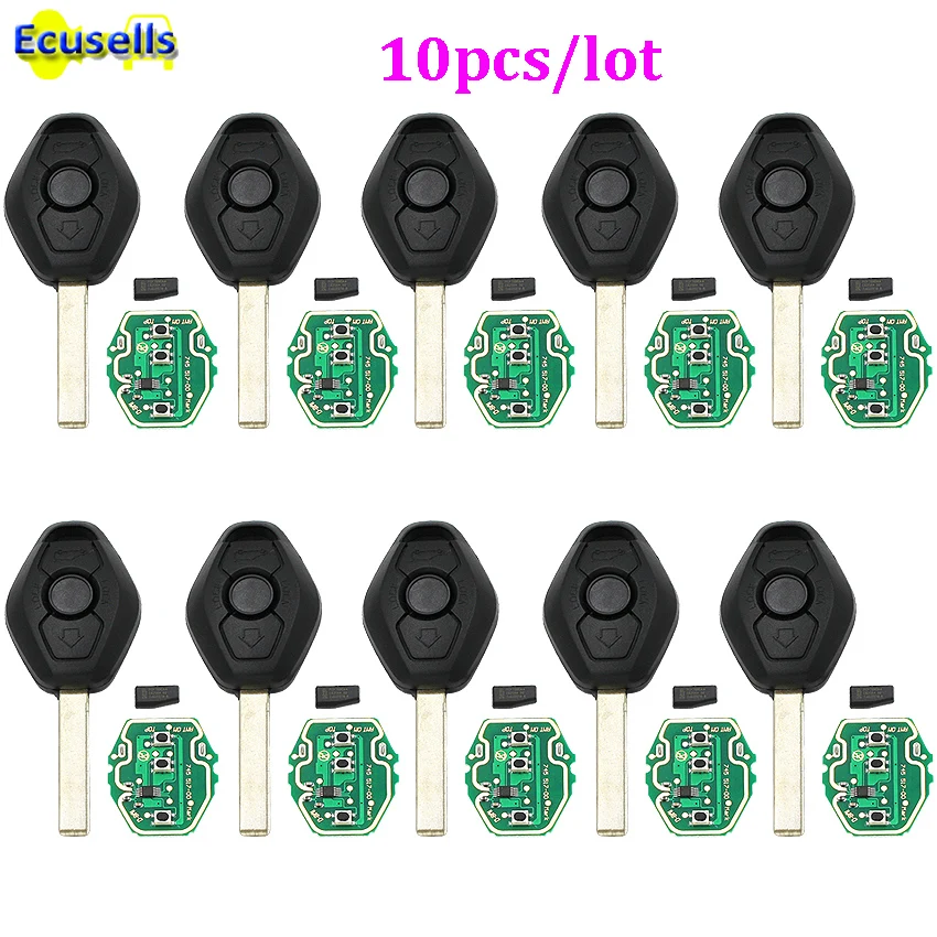 5PCS/10PCS Remote Key FOB 3 Button For BMW EWS 3 5 7 SERIES E38 E39 E46 ID44 Chip 315MHZ/433MHZ with uncut HU92 blade
5PCS/10PCS Remote Key FOB 3 Button For BMW EWS 3 5 7 SERIES E38 E39 E46 ID44 Chip 315MHZ/433MHZ with uncut HU92 blade