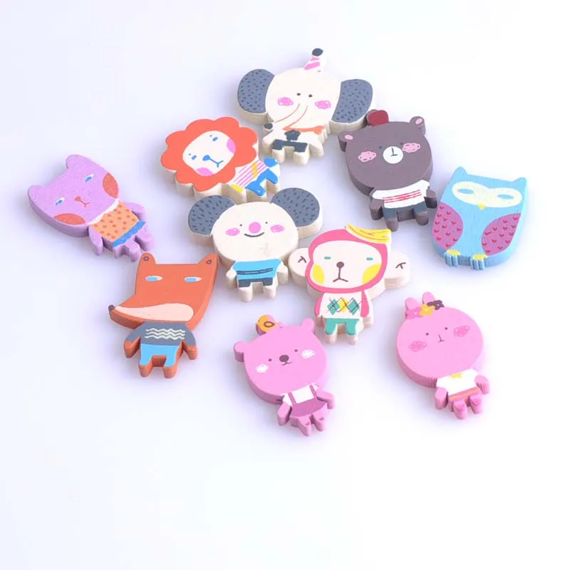 Mixed Animal Shaped Wooden Scrapbooking Accessories Carft Random for Home Decoration 50pcs 25-35mm MT0619
Mixed Animal Shaped Wooden Scrapbooking Accessories Carft Random for Home Decoration 50pcs 25-35mm MT0619