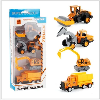4PCS/Set Mini Alloy Diecast Sliding Pull Back Engineering Car Truck Models Children Gifts Toys Educational Tools
4PCS/Set Mini Alloy Diecast Sliding Pull Back Engineering Car Truck Models Children Gifts Toys Educational Tools