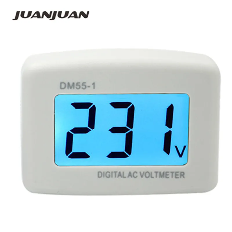 NEW DM55-1 AC 80-300V Voltage Meter Plug Volt Meter LCD Digital display Voltmeter Testers 15%
NEW DM55-1 AC 80-300V Voltage Meter Plug Volt Meter LCD Digital display Voltmeter Testers 15%