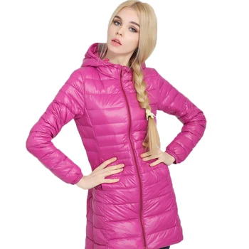 Outdoor Winter Warm Long Women's Duck Down Jacket Lightweight Plus Size Long Hooded Down Jacket 002
Outdoor Winter Warm Long Women's Duck Down Jacket Lightweight Plus Size Long Hooded Down Jacket 002