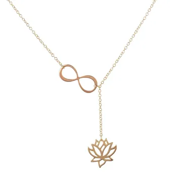2017 Fashion Infinity Lotus Lariat Pendant Necklace Lotus Flower Jewelry Lover beauty Party Gift
2017 Fashion Infinity Lotus Lariat Pendant Necklace Lotus Flower Jewelry Lover beauty Party Gift