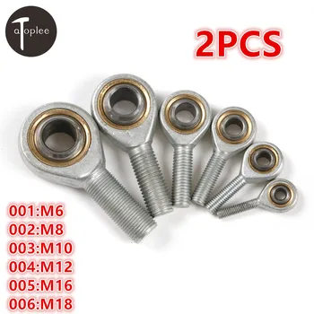 2PCS Male External Right Thread Ball Bearing M6 M8 M10 M12 M16 M18 Fish Eye Rod End Joint Bearing Machine Oscillating Bearing
2PCS Male External Right Thread Ball Bearing M6 M8 M10 M12 M16 M18 Fish Eye Rod End Joint Bearing Machine Oscillating Bearing