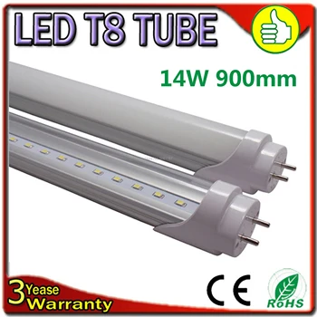 10PCS/Lot Samsung Chip 3 Years Warranty 14W 0.9M 3FT LED Bulb T8 LED Tube 900MM Fluorescent Lamp Integrated Light
10PCS/Lot Samsung Chip 3 Years Warranty 14W 0.9M 3FT LED Bulb T8 LED Tube 900MM Fluorescent Lamp Integrated Light