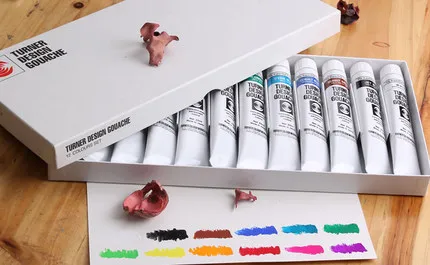 TURNER Gouache pigment expert level 12color 25ml and professional Fluorescent color 6 color 11ml
TURNER Gouache pigment expert level 12color 25ml and professional Fluorescent color 6 color 11ml