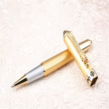 JINHAO 1000 Golden Luxurious Business Medium Nib Rollerball Pen New office Business school writing pen
JINHAO 1000 Golden Luxurious Business Medium Nib Rollerball Pen New office Business school writing pen