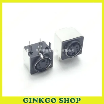 1000pcs/lot 4 Cord PS2 Termainal Jacks Connectors Sockects 90 Degree DIN Female Port
1000pcs/lot 4 Cord PS2 Termainal Jacks Connectors Sockects 90 Degree DIN Female Port