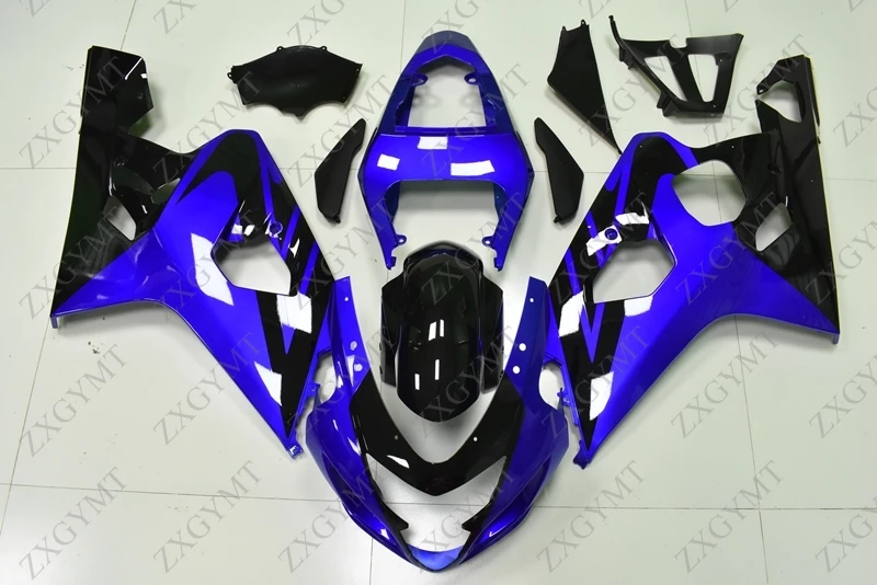 

Bodywork for Suzuki GSXR600 2004 - 2005 K4 Blue Black Body Kits GSX R 750 2004 Plastic Fairings GSXR 750 2004