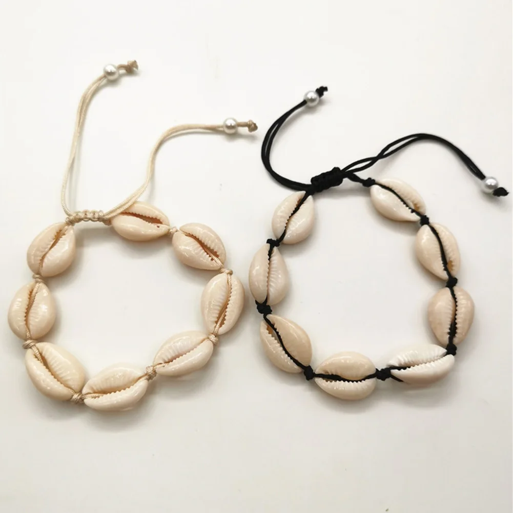 Hot Sale Handmade Natural Seashell Hand Knit Bracelet Shells Bracelets Women Accessories Beaded Strand Bracelet
Hot Sale Handmade Natural Seashell Hand Knit Bracelet Shells Bracelets Women Accessories Beaded Strand Bracelet