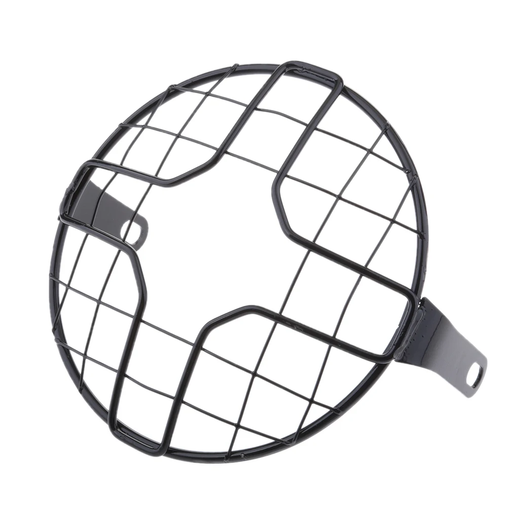 Motorcycle Retro Metal Headlight Lamp Protector Guard Cover for CN CG125 Cubierta de la linterna la couverture des phares