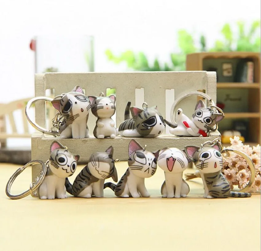9pcs/set Chi Cat Toys Sweet Kawaii Cheese cat Keychain Doll Figure Set Cat Furnishing 3cm Height Eco bottle decorated figurine
9pcs/set Chi Cat Toys Sweet Kawaii Cheese cat Keychain Doll Figure Set Cat Furnishing 3cm Height Eco bottle decorated figurine