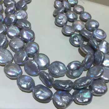 11-12mm Baroque Pearl In Strand Keshi Pearl Silver Grey Color Freshwater Pearl Wholesale 3Strands/Lot Women DIY Strand Pearl
11-12mm Baroque Pearl In Strand Keshi Pearl Silver Grey Color Freshwater Pearl Wholesale 3Strands/Lot Women DIY Strand Pearl