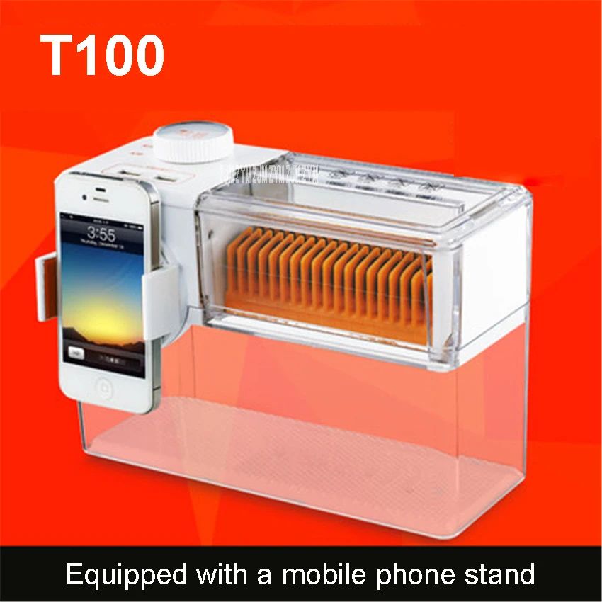 T100 Mini Electric Paper Shredder Broken card machine household Office mute pulverizer Transparent shredder Shredding size 3mm
T100 Mini Electric Paper Shredder Broken card machine household Office mute pulverizer Transparent shredder Shredding size 3mm