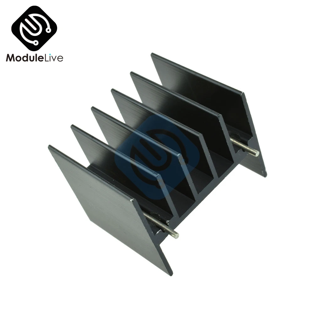 10pcs 25x30.3x25mm Heat sink IC 25x30x25 Heatsink Black Heat Sink For L298N LM7805 Heat sink
10pcs 25x30.3x25mm Heat sink IC 25x30x25 Heatsink Black Heat Sink For L298N LM7805 Heat sink