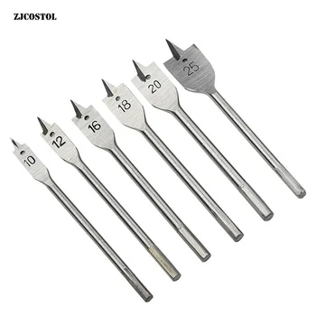 ZJCOSTOL 6pcs HSS Wood Boring Spade Flat Head Metric Drill Bit Set Bit Spade Drill Bits Paddle Flat Wood Work Boring Bits
ZJCOSTOL 6pcs HSS Wood Boring Spade Flat Head Metric Drill Bit Set Bit Spade Drill Bits Paddle Flat Wood Work Boring Bits