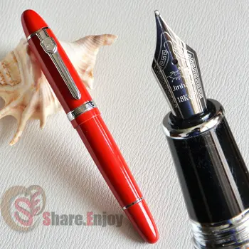 NOBLE JINHAO 159 BIG RED AND SILVER 18KGP MEDIUM BROAD NIB FOUNTAIN PEN THICK
NOBLE JINHAO 159 BIG RED AND SILVER 18KGP MEDIUM BROAD NIB FOUNTAIN PEN THICK