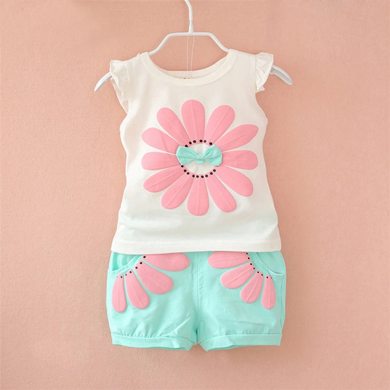 Xemonale 2018 Summer Toddler Baby Girl Sweet Clothing Set Sunflower Girls Clothes Sets Kids Casual Sport Suit Set
Xemonale 2018 Summer Toddler Baby Girl Sweet Clothing Set Sunflower Girls Clothes Sets Kids Casual Sport Suit Set