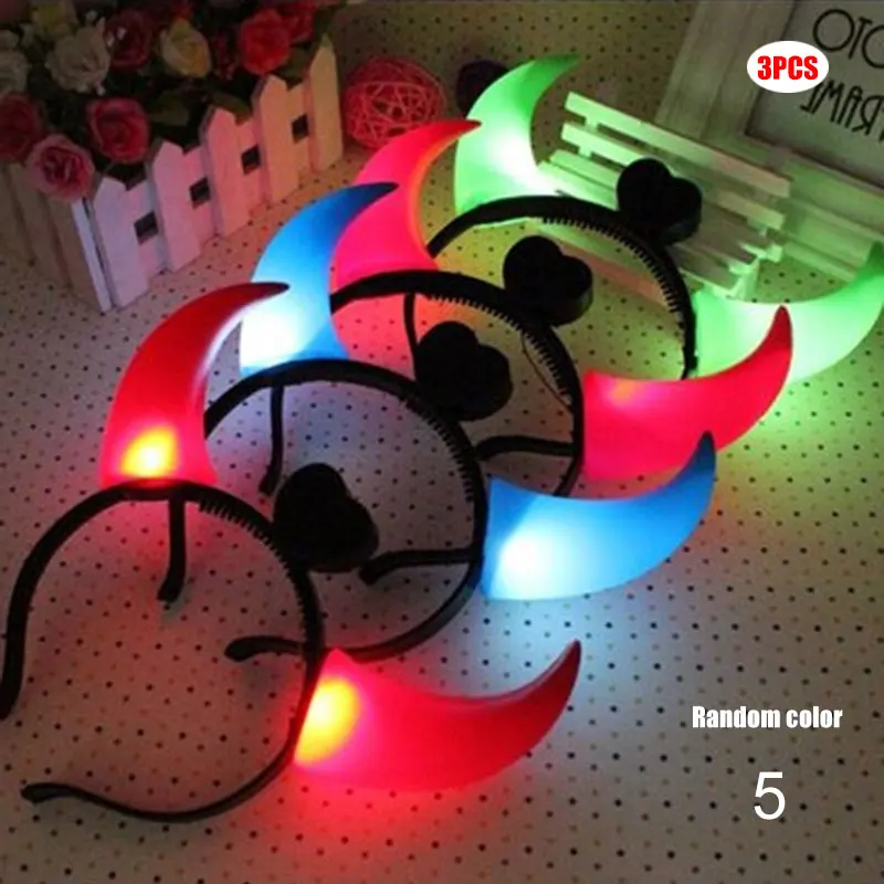 3 Pcs Princess Tiara Crown/ Horn Flashing Light Up LED Headbands Party Wedding Halloween Hair Accessories @M23
3 Pcs Princess Tiara Crown/ Horn Flashing Light Up LED Headbands Party Wedding Halloween Hair Accessories @M23