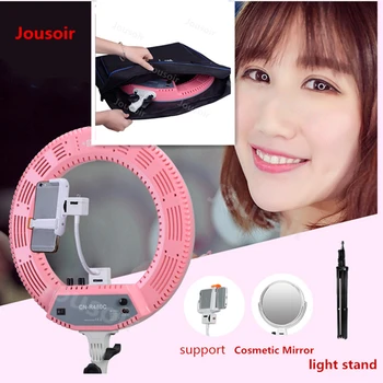 NanGuang Venus LED Ring Light CN-R480C LED lamp spotlight with Light Stand Carry Bag CD05 T06
NanGuang Venus LED Ring Light CN-R480C LED lamp spotlight with Light Stand Carry Bag CD05 T06