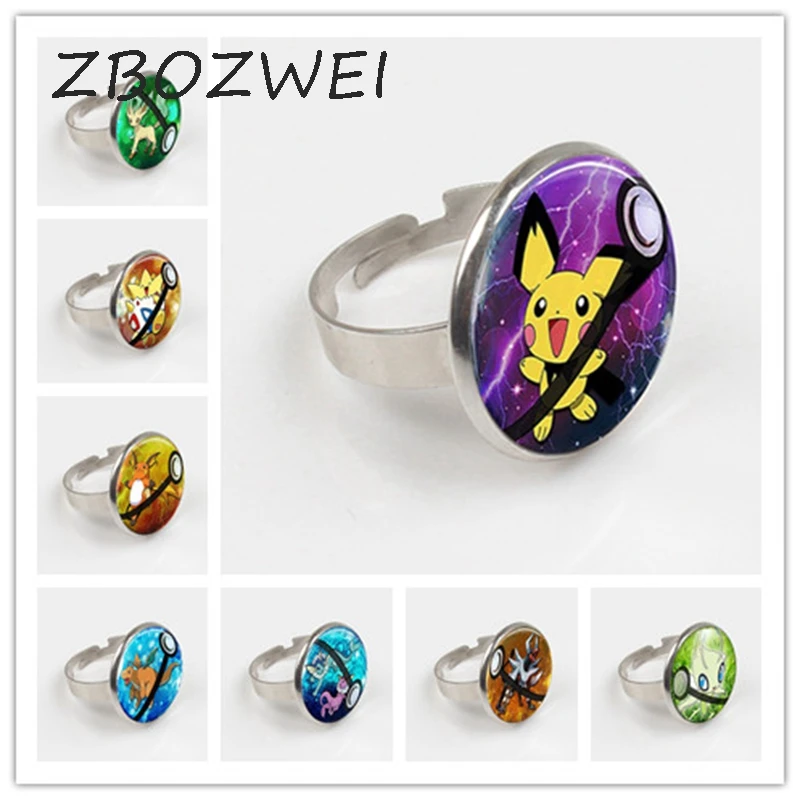 ZBOZWEI 2018 Vulpix Glass Dome Ring Vaporeon Pokemon Pokeball Leafeon Go Creative Chaveiro Mega Ring Friendship Gift Absol
ZBOZWEI 2018 Vulpix Glass Dome Ring Vaporeon Pokemon Pokeball Leafeon Go Creative Chaveiro Mega Ring Friendship Gift Absol
