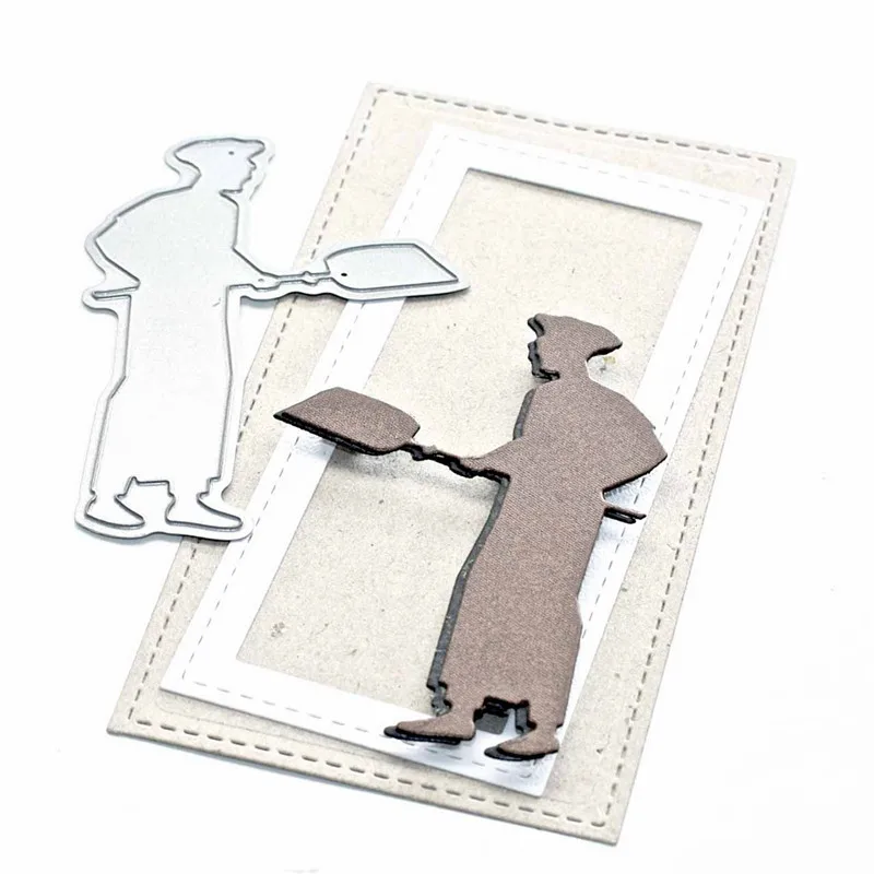 Pizza Baker Metal Cutting Dies Scrapbooking for Card Making Embossing New Craft Dies 2019 Arrival
Pizza Baker Metal Cutting Dies Scrapbooking for Card Making Embossing New Craft Dies 2019 Arrival