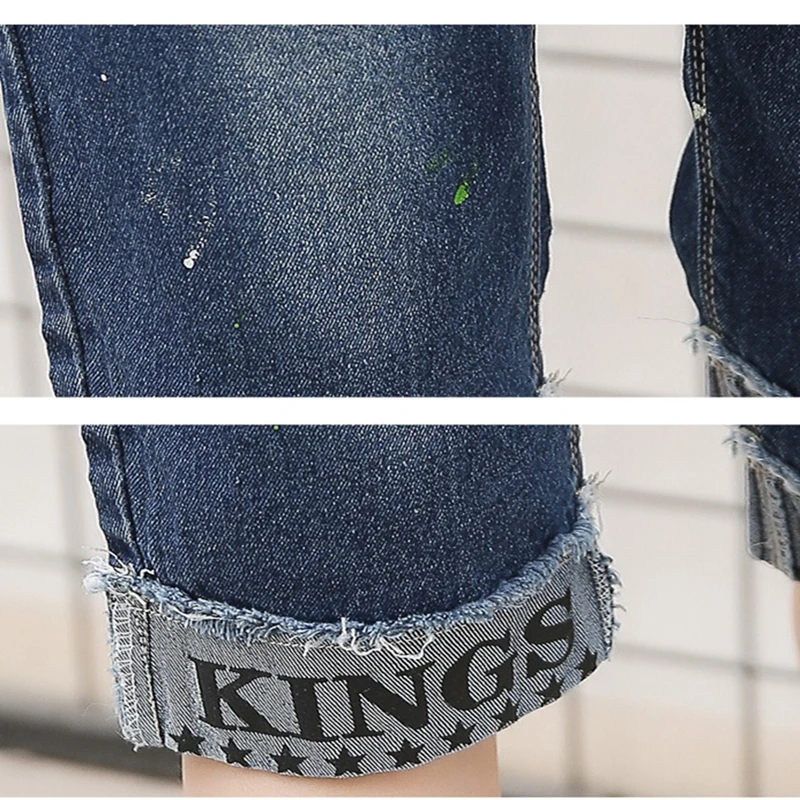 Baby Boys and childrens jeans shorts Pants clothes In the summer Stylish and simple Pure color kids jeans Clothing lrzlyx (3)