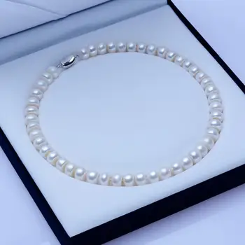 DYY 409 +++ 7-8mm natural freshwater pearl necklace and steamed bun round 
DYY 409 +++ 7-8mm natural freshwater pearl necklace and steamed bun round