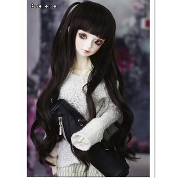 Bybrana 1/3 1/4 BJD Doll Wigs Synthetic Doll Hair Accessories High Temperature Wire Long Wavy Dark Coffee BJD Wigs for Dolls
Bybrana 1/3 1/4 BJD Doll Wigs Synthetic Doll Hair Accessories High Temperature Wire Long Wavy Dark Coffee BJD Wigs for Dolls
