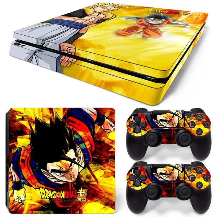 Newest Dragon Ball Full Protector Decal For Play Station 4 Slim Console + 2 Controller PS4 Slim S Skin Sticker
Newest Dragon Ball Full Protector Decal For Play Station 4 Slim Console + 2 Controller PS4 Slim S Skin Sticker