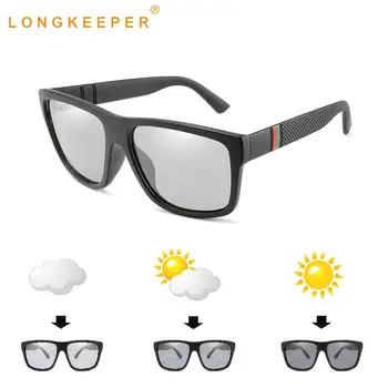 LongKeeper 2019 Photochromic Sunglasses Men Square Outdoors Sports Polarized Sun glasses Driver Goggles Sport Eyewear UV400
LongKeeper 2019 Photochromic Sunglasses Men Square Outdoors Sports Polarized Sun glasses Driver Goggles Sport Eyewear UV400