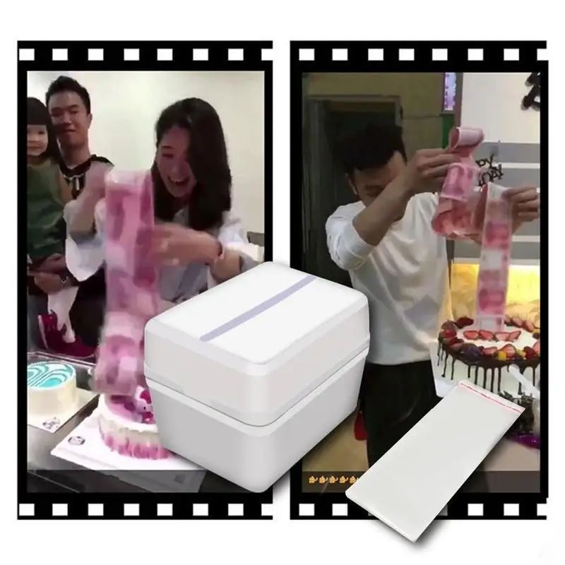 New Cake Money Box Organ Artifact Cake Money Flashing Sound Surprise Birthday Decoration Baking Ornaments (1box With 20pcs Bags)
New Cake Money Box Organ Artifact Cake Money Flashing Sound Surprise Birthday Decoration Baking Ornaments (1box With 20pcs Bags)