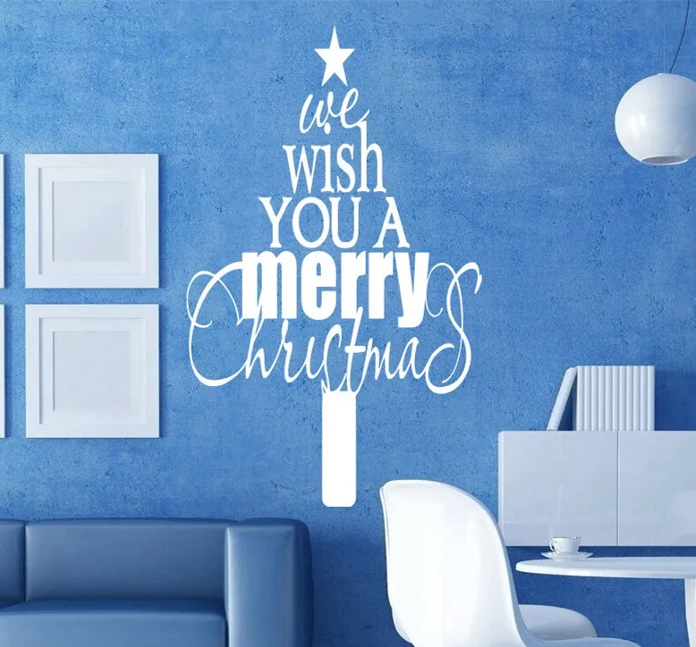 YOYOYU Quotes Merry Christmas Wall Sticker Home Door Shop Window Christmas Wall Mural Vinyl Removable Christmas Mural F-48
YOYOYU Quotes Merry Christmas Wall Sticker Home Door Shop Window Christmas Wall Mural Vinyl Removable Christmas Mural F-48