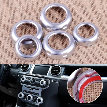 CITALL 5pcs ABS Chrome Car Dashboard Console Switch Button Ring Cover Trim fit for Land Rover Discovery 4 LR4 Range Rover Sport
CITALL 5pcs ABS Chrome Car Dashboard Console Switch Button Ring Cover Trim fit for Land Rover Discovery 4 LR4 Range Rover Sport