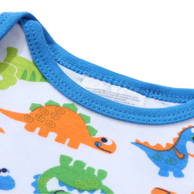 Cute Unisex Top Quality Baby Rompers Short Sleeve Cottom O-Neck 0-12M Fashion Animal Printed Newborn Boys&Girls Baby Clothes (6)