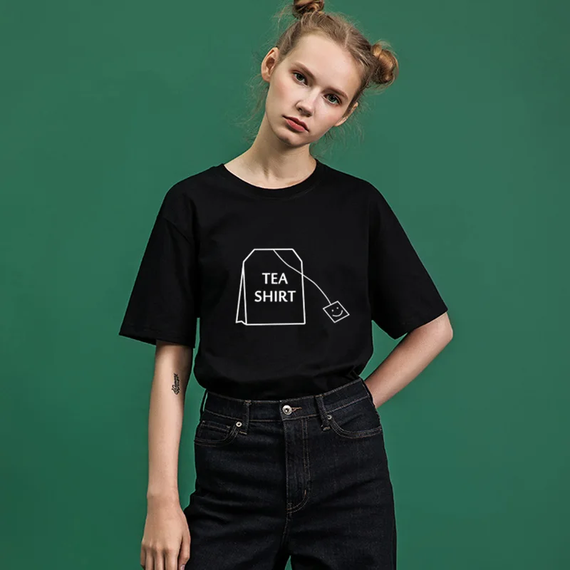 Summer Harajuku fashion cartoon smiley tea bag print shirt women's fun t-shirt lady t-shirt BA-nvtx80
Summer Harajuku fashion cartoon smiley tea bag print shirt women's fun t-shirt lady t-shirt BA-nvtx80