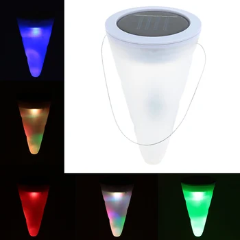 Cone Shaped Hanging Type Solar Powered solar lawn lamp Night Light Sensed Portable for Party Garden Pathway Landscape Decoration
Cone Shaped Hanging Type Solar Powered solar lawn lamp Night Light Sensed Portable for Party Garden Pathway Landscape Decoration