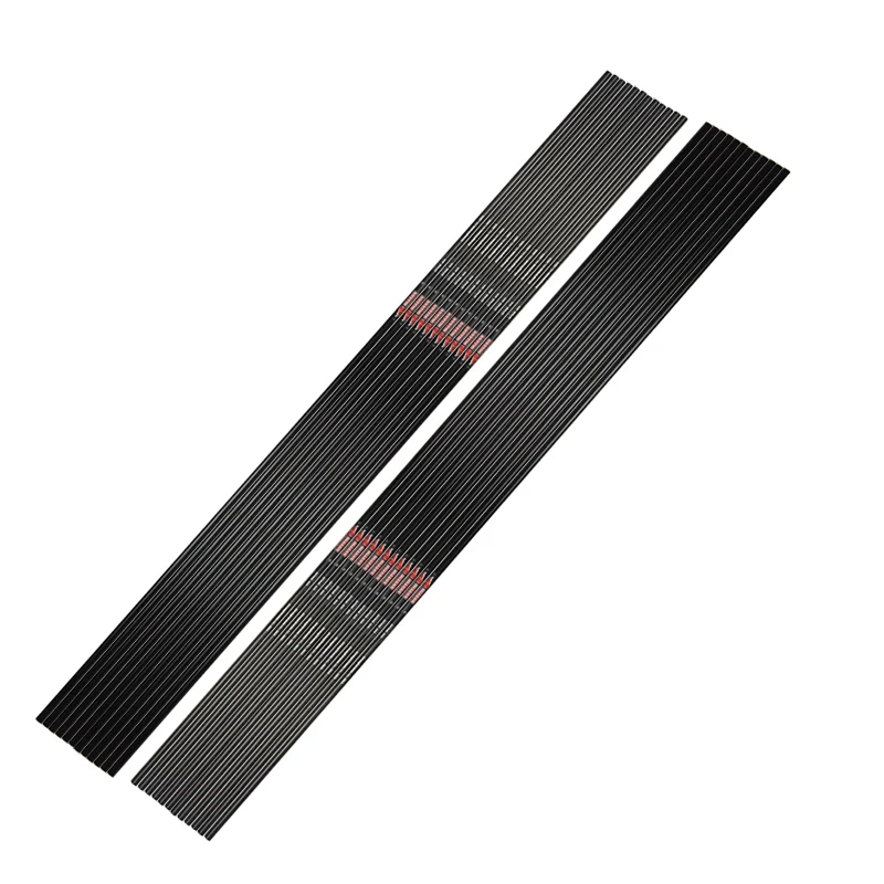 12pcs Professional Straightness 0.003 Archery Pure Carbon Arrows Shafts ID 6.2mm for Target Bows and Arrows Shooting Hunting
12pcs Professional Straightness 0.003 Archery Pure Carbon Arrows Shafts ID 6.2mm for Target Bows and Arrows Shooting Hunting