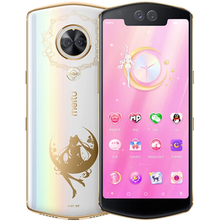 Новый оригинальный мобильный телефон Meitu T9 4G LTE 4GB 6GB ram 64GB 128GB rom 6 01 "Snapreagon 660 Octa core