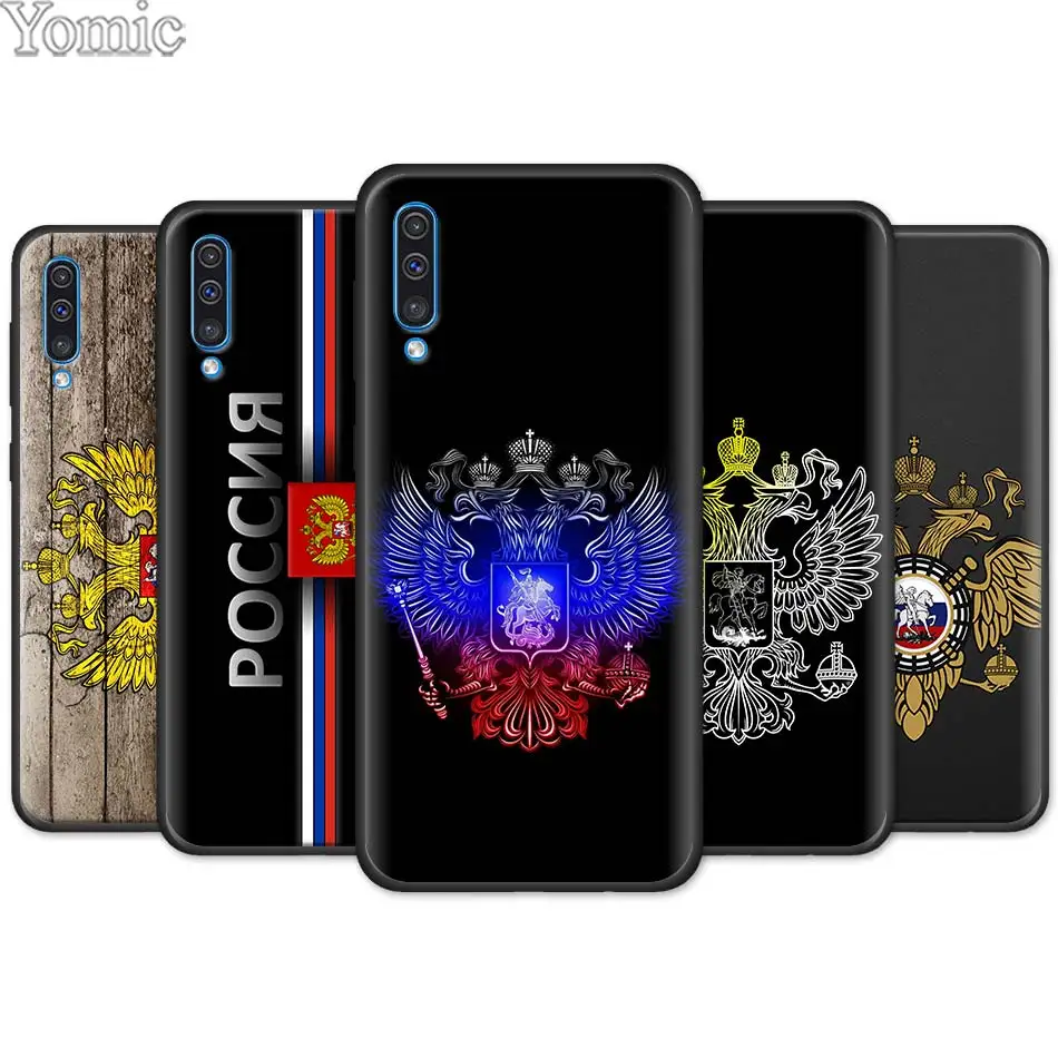 Russia Coat of arms eagle flag Silicone Soft Case for Samsung Galaxy A50 A70 A40 A10 A20 A30 A60 A9 A8 A6 A7 Black Case Cover
Russia Coat of arms eagle flag Silicone Soft Case for Samsung Galaxy A50 A70 A40 A10 A20 A30 A60 A9 A8 A6 A7 Black Case Cover