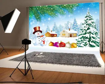 Merry Christmas winter snow pine tree snowman cottage sparkly bokeh Vinyl cloth Computer print party backdrops
Merry Christmas winter snow pine tree snowman cottage sparkly bokeh Vinyl cloth Computer print party backdrops