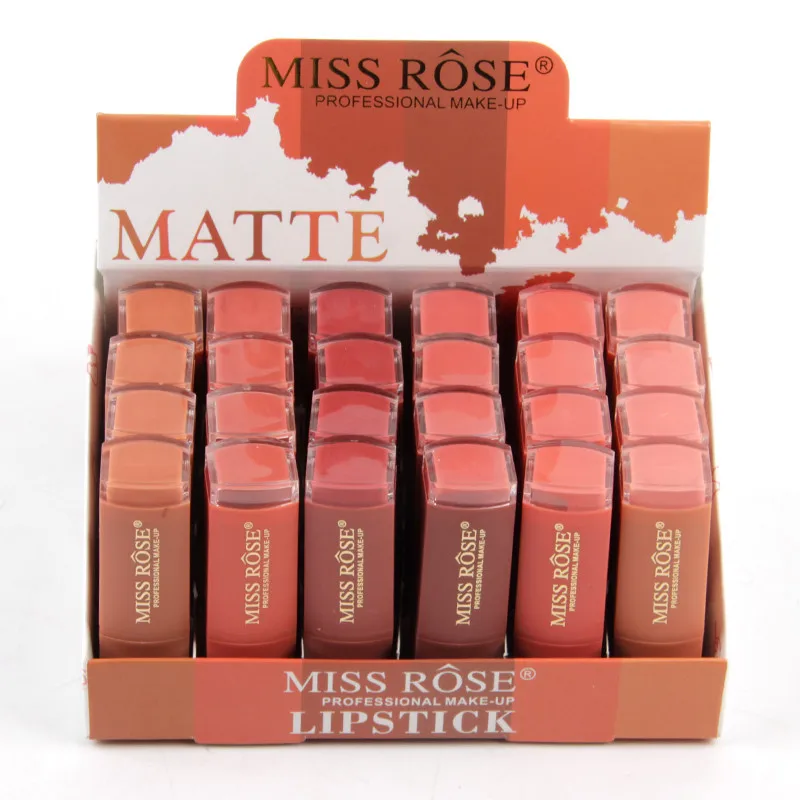 24PCS/LOT Smooth Moisturiz Lipstick Sexy Red Paint MakeUp LipStick Pigment Nutritiou Cosmetic Lip Tint Nude Lipstick Matte Batom
24PCS/LOT Smooth Moisturiz Lipstick Sexy Red Paint MakeUp LipStick Pigment Nutritiou Cosmetic Lip Tint Nude Lipstick Matte Batom