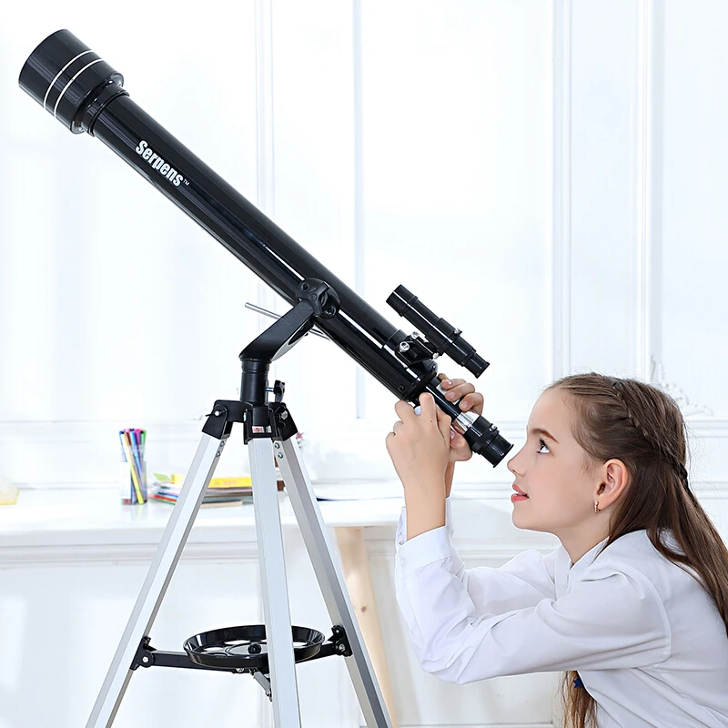Serpens professional telescope child refraction with tripod monocular zoom telescope student entry gift 60 caliber
Serpens professional telescope child refraction with tripod monocular zoom telescope student entry gift 60 caliber